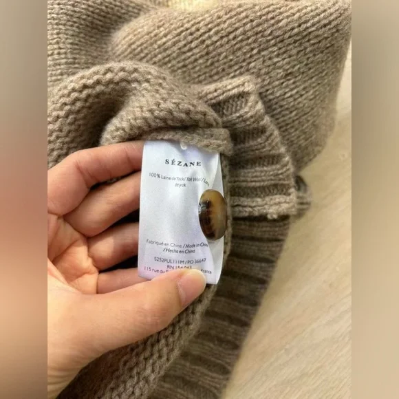 Sezane DYLAN JUMPER $230 NEW without tag - Picture 8 of 13